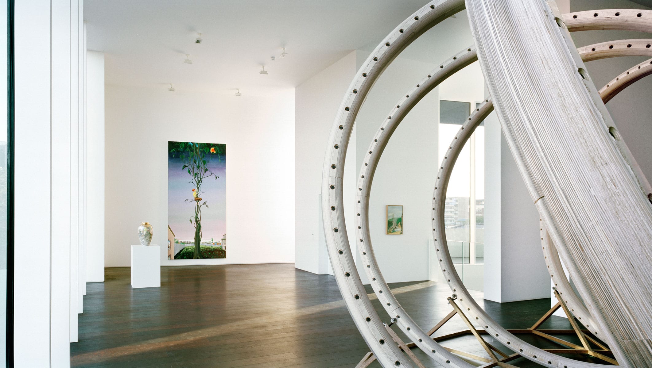 Victoria Miro Gallery interior sculpture view