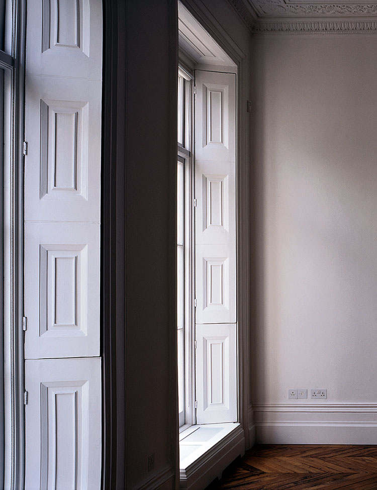 Fitzroy Square reception windows