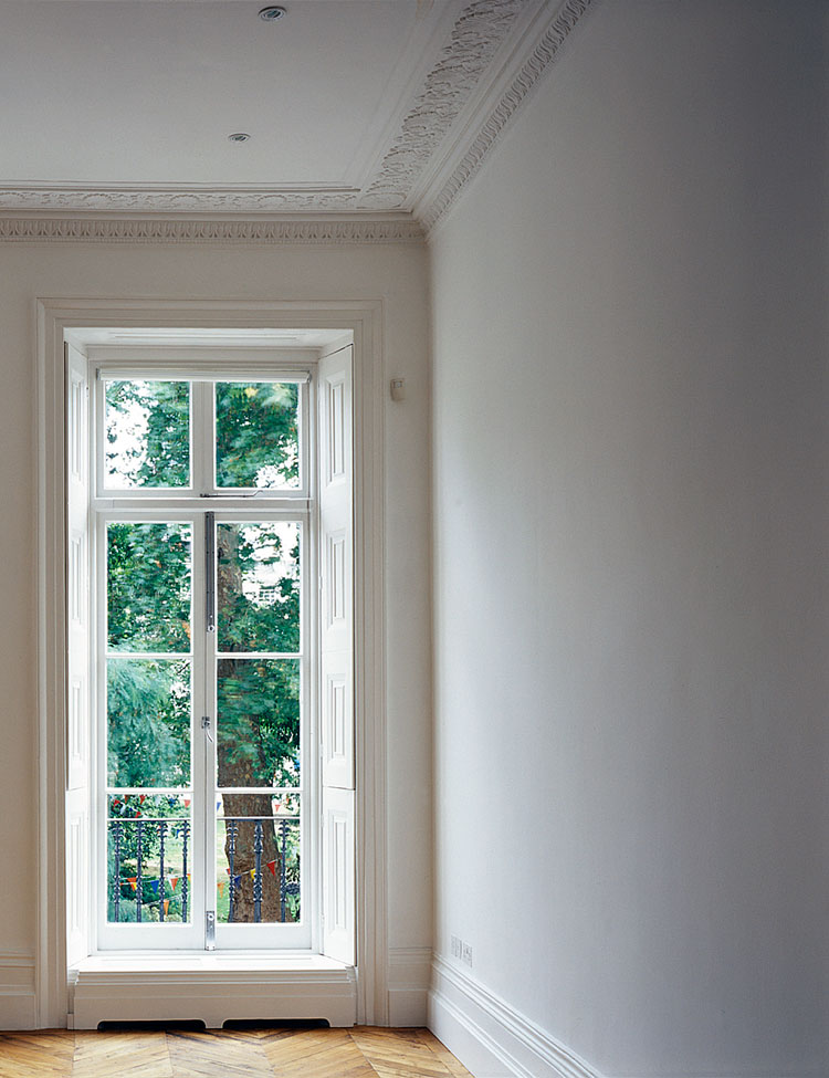 Fitzroy Square reception windows