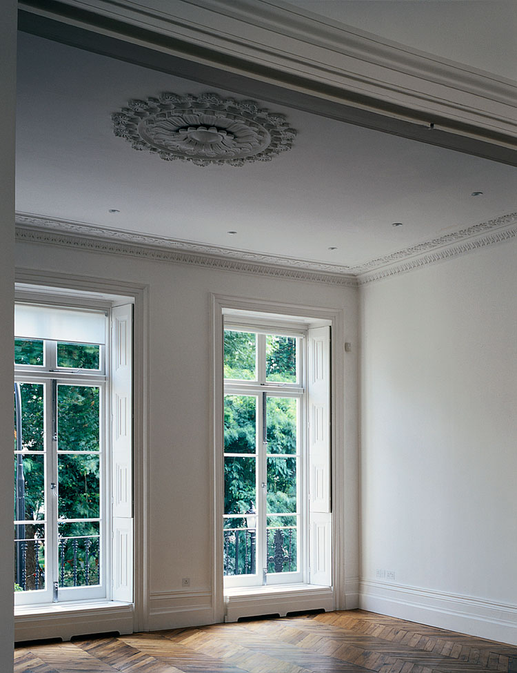 Fitzroy Square reception windows