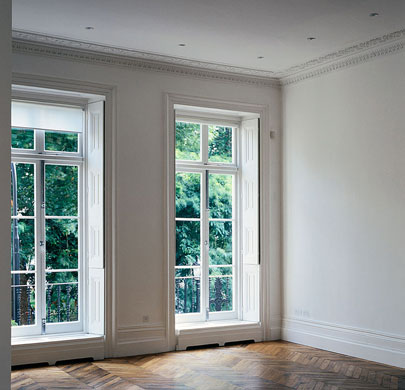 Fitzroy Square living space