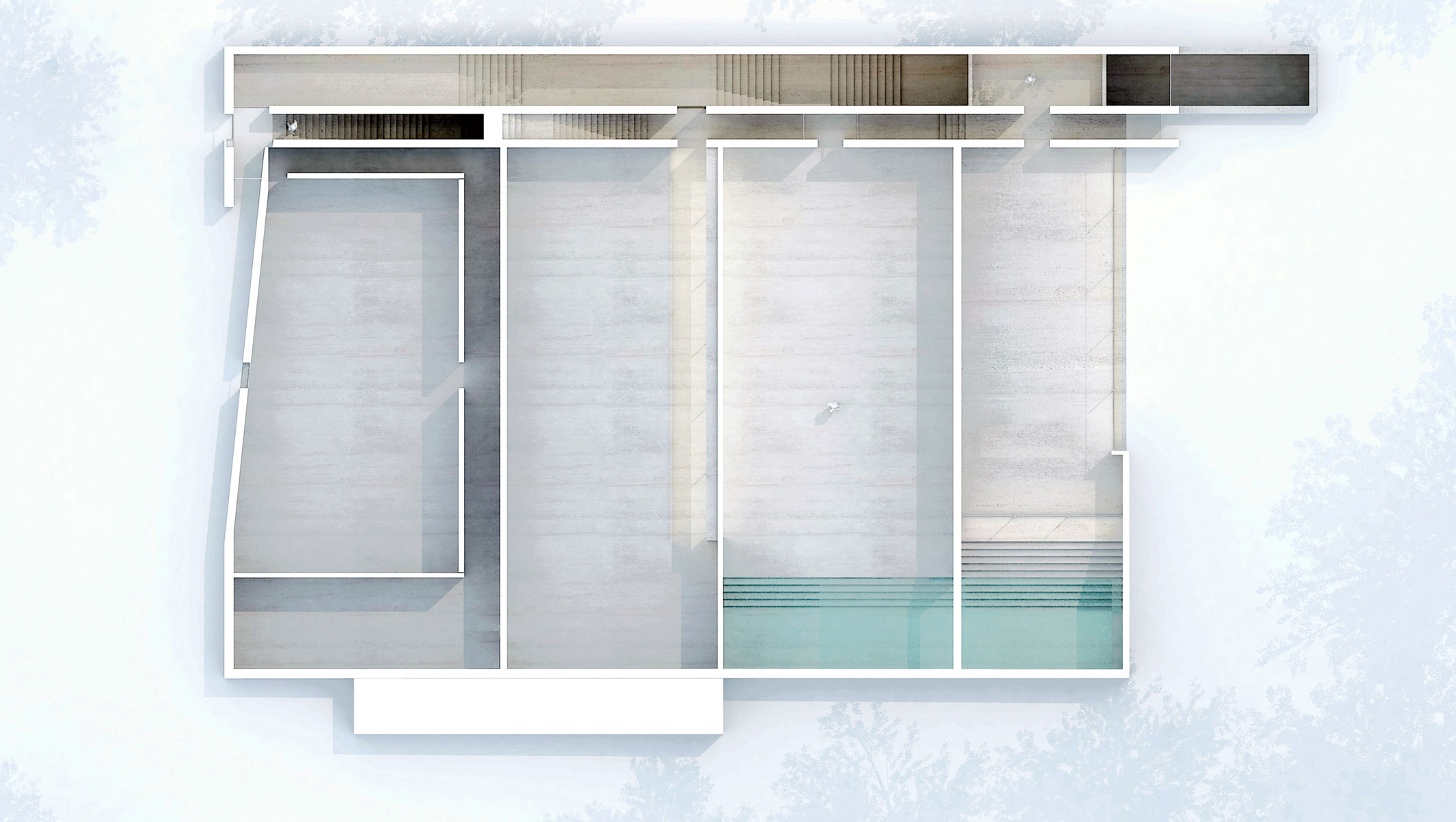 Roehampton Gate ground floor plan view