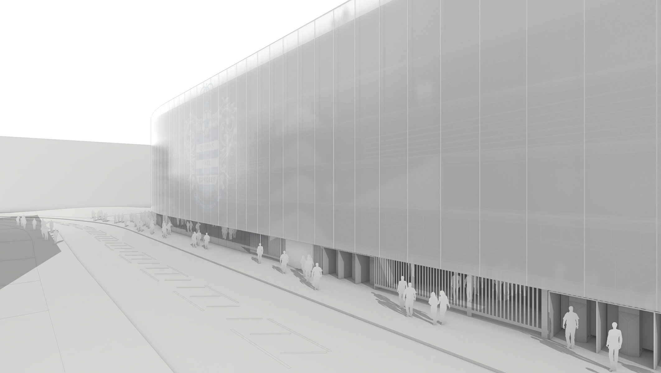 QPR Stadium elevation view