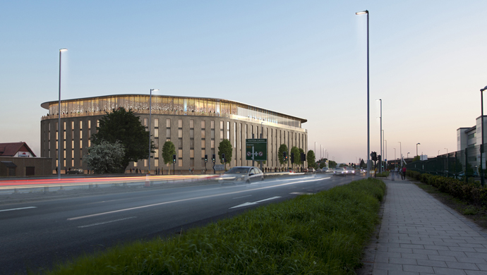 Hotel at end of runway Heathrow Airport